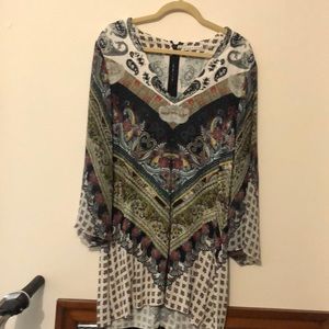 Alice & Olivia Paisley Boho Dress